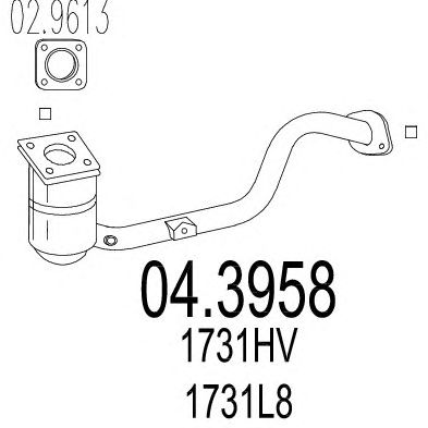 MTS 043958 -  Катализатор