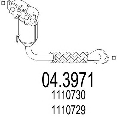 MTS 043971 -  Катализатор