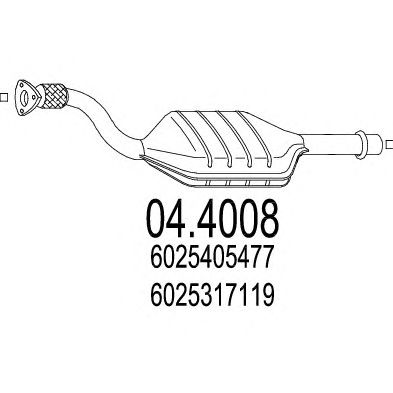 MTS 044008 -  Катализатор