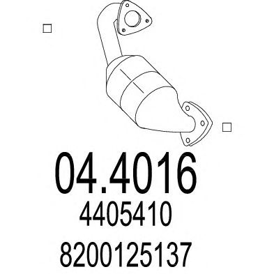 MTS 044016 -  Катализатор