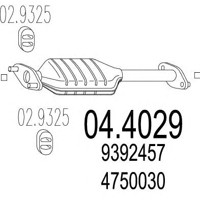 MTS 044029 -  Катализатор