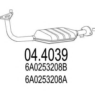 MTS 044039 -  Катализатор