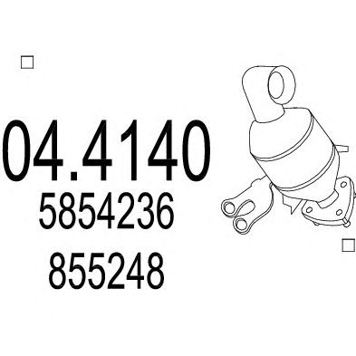 MTS 044140 -  Катализатор