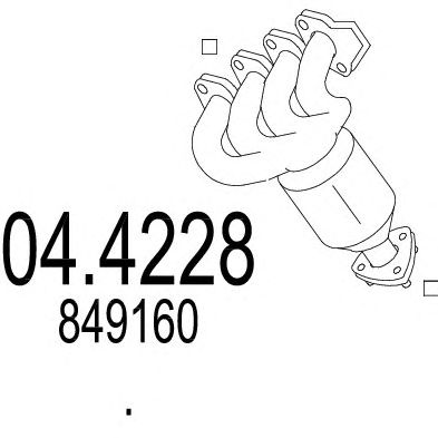 MTS 044228 -  Катализатор