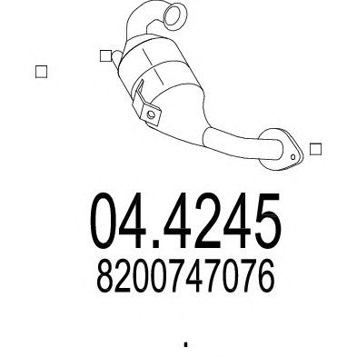 MTS 044245 -  Катализатор
