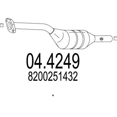 MTS 044249 -  Катализатор