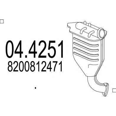 MTS 044251 -  Катализатор
