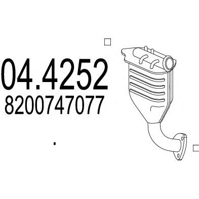 MTS 044252 -  Катализатор