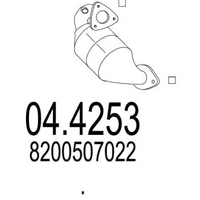 MTS 044253 -  Катализатор