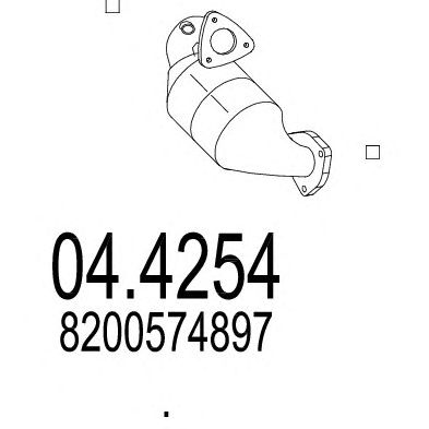 MTS 044254 -  Катализатор