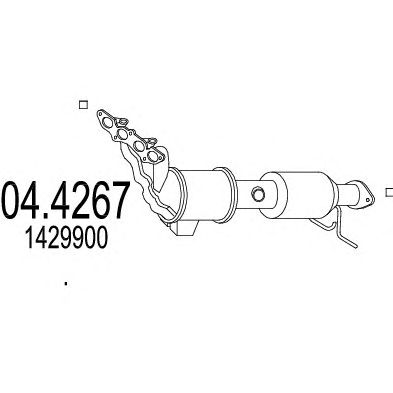MTS 044267 -  Катализатор