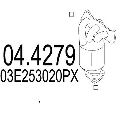 MTS 044279 -  Катализатор