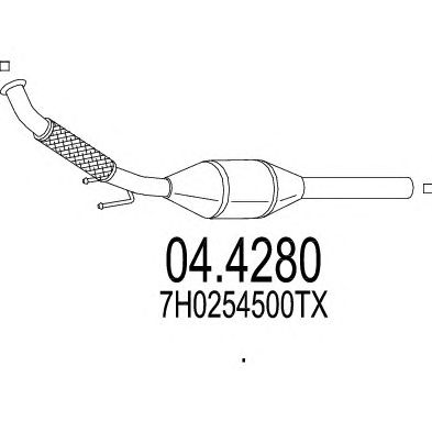 MTS 044280 -  Катализатор