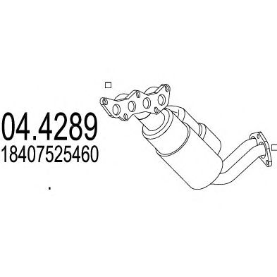 MTS 044289 -  Катализатор