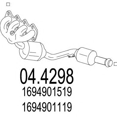 MTS 044298 -  Катализатор