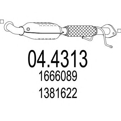MTS 044313 -  Катализатор