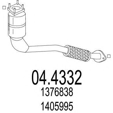 MTS 044332 -  Катализатор