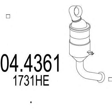 MTS 044361 -  Катализатор