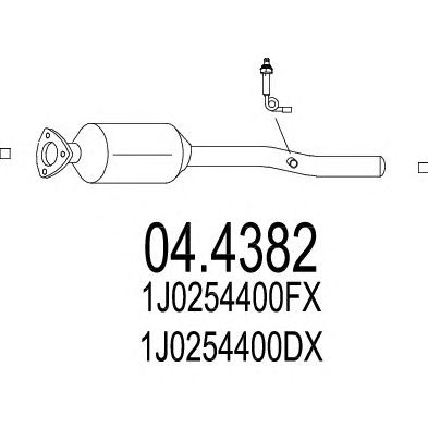 MTS 044382 -  Катализатор