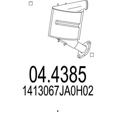 MTS 044385 -  Катализатор