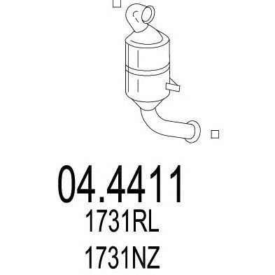 MTS 044411 -  Катализатор