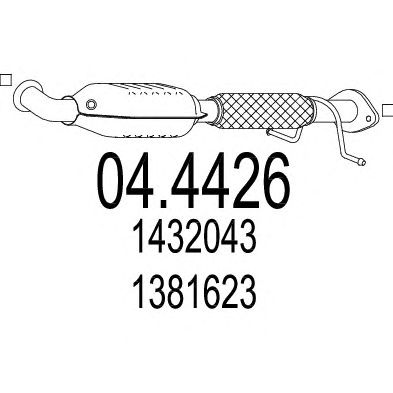 MTS 044426 -  Катализатор