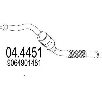 MTS 044451 -  Катализатор