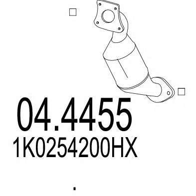 MTS 044455 -  Катализатор