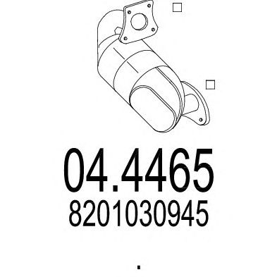 MTS 044465 -  Катализатор