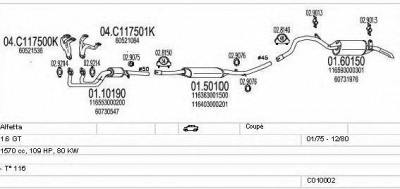 MTS c010002000258 -