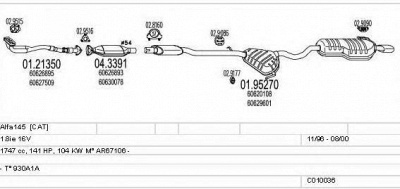 MTS c010036000301 -