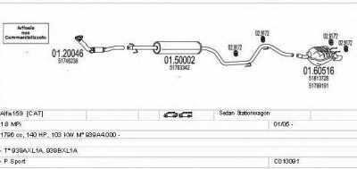 MTS c010091002610 -