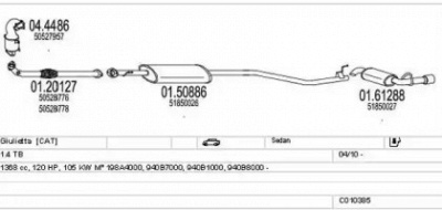 MTS c010385030005 -