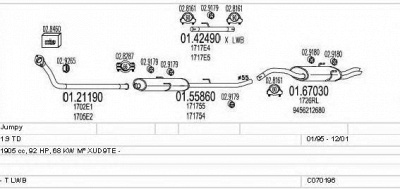 MTS c070196001127 -