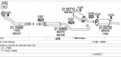 MTS c070274001214 -  