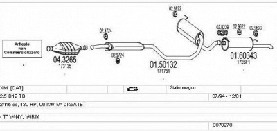 MTS c070278001218 -