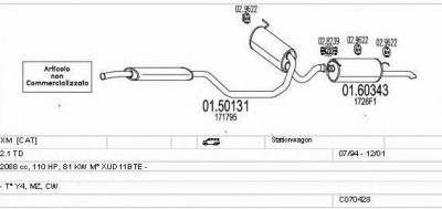 MTS c070428009812 -  