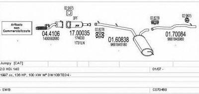 MTS c070468009918 -  