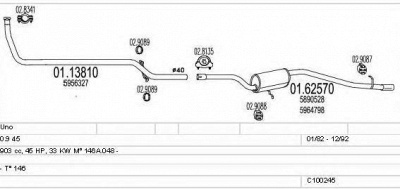 MTS c100245012965 -