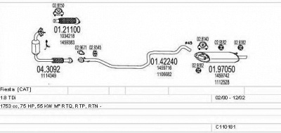 MTS c110181003892 -