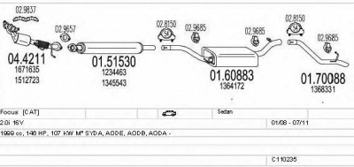 MTS c110235003957 -
