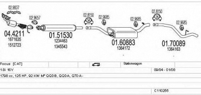 MTS c110255003986 -  