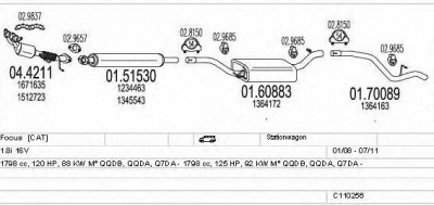 MTS c110256003987 -  