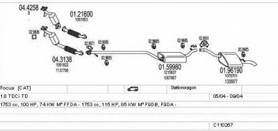 MTS c110267004004 -