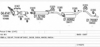 MTS c110273004012 -