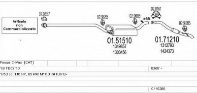 MTS c110280004021 -