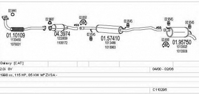 MTS c110295004040 -