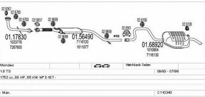 MTS c110340003305 -