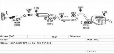 MTS c110353003320 -