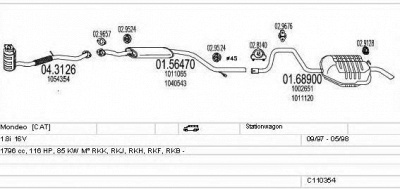 MTS c110354003321 -